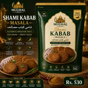 Mughal Fresh Shami Kabab Masala – 500g Pouch | Traditional Pakistani Spice Mix