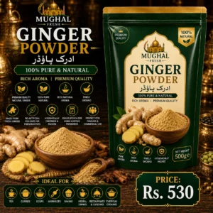 Ginger Powder – 500g Pouch | Premium Natural Ginger Powder