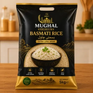 Mughal Premium Basmati Rice – 5 KG | Extra Long Grain | 100% Pure