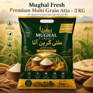 Mughal Fresh Premium Multi Grain Atta – 3 KG