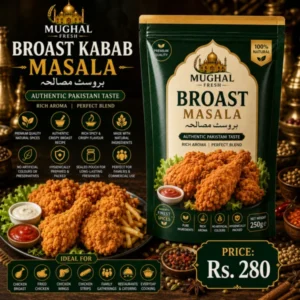 Broast Masala – 250g Pouch | Crispy Chicken Broast Spice Mix