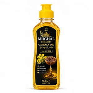 Mughal Fresh Premium Canola Oil 500ml | Pure & Healthy Cooking Oil