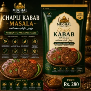 Chapli Kabab Masala – 250g Pouch | Traditional Pakistani Spice Mix