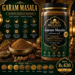 Garam Masala – 250g Jar | Premium Traditional All-Purpose Spice Blend