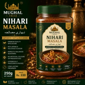 Mughal Fresh Nihari Masala – 250g Jar | Premium Spice Blend