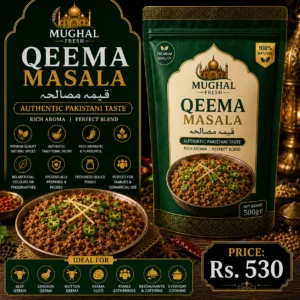 Qeema Masala – 500g Pouch | Authentic Pakistani Minced Meat Spice Mix