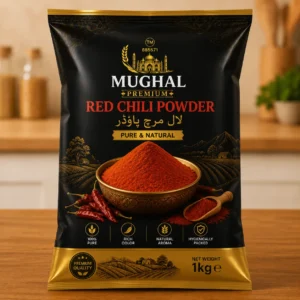 Mughal Premium Red Chili Powder – 1 KG | 100% Pure & Natural