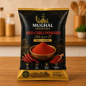 Mughal Premium Red Chili Powder – 500g | 100% Pure & Natural