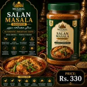 Salan Masala Sooper – 250g Jar | Premium Pakistani Curry Spice Blend