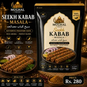 Seekh Kabab Masala – 250g Pouch | Authentic Pakistani BBQ Spice Mix